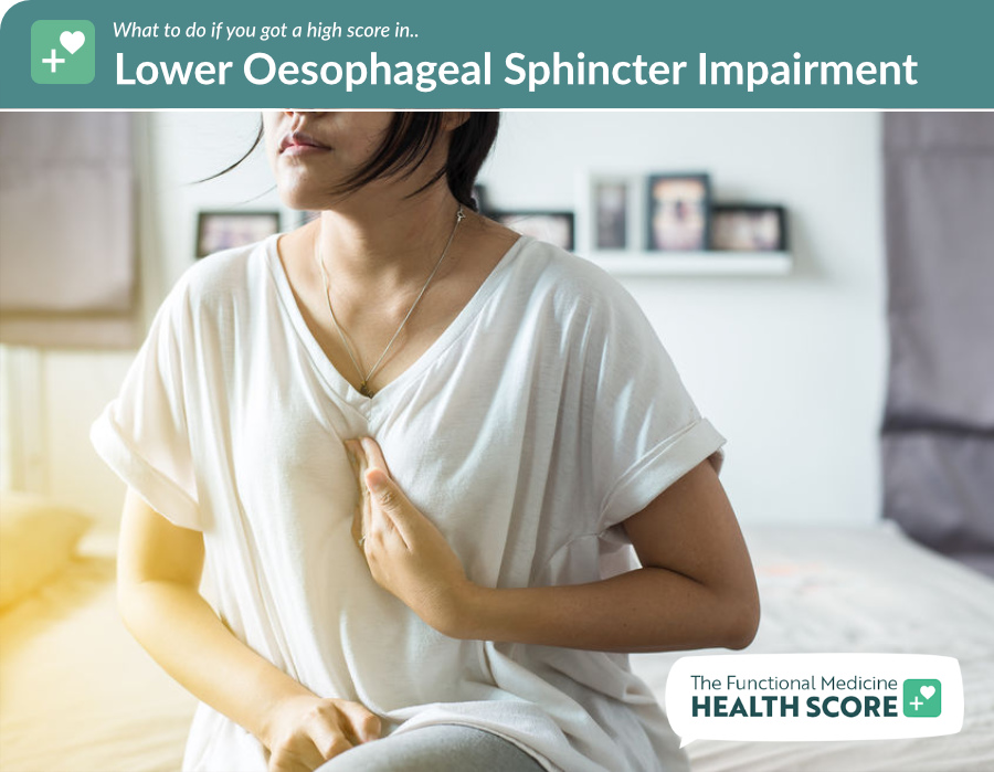 lower oesophageal sphincter impairment