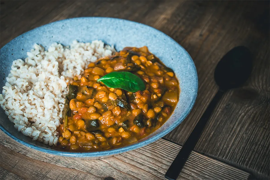 Spinach And Lentil Curry